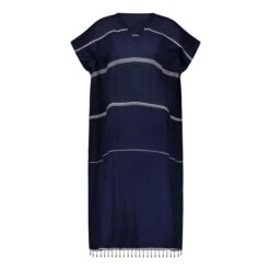 Classic Nunu Caftan | Navy Blue