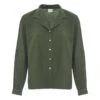 Datte Blouse - Women's Collection | Forest Green 1 Datte Blouse - Women's Collection | Forest Green -A.P.C. Store datte blouse women s collection