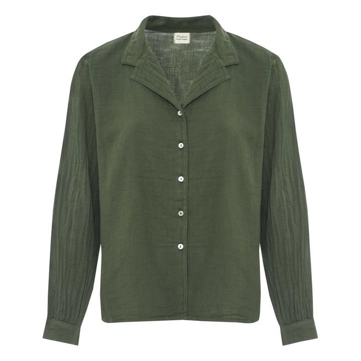Datte Blouse - Women's Collection | Forest Green 3 Datte Blouse - Women's Collection | Forest Green