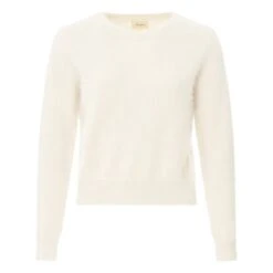 Bellerose Datti Angora Jumper - Women's Collection | Ecru