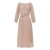Nina Long Dress - Woman Collection | Dusty Pink S007 -A.P.C. Store nina long dress woman collection