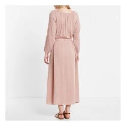 Nina Long Dress - Woman Collection | Dusty Pink S007 -A.P.C. Store nina long dress woman collection 1 3