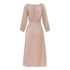 Nina Long Dress - Woman Collection | Dusty Pink S007 -A.P.C. Store nina long dress woman collection 1 4