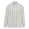 Delima Checked Shirt | Ecru -A.P.C. Store unnamed file