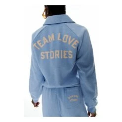 Love Stories Russel Organic Cotton Polo Neck Sweater | Light Blue -A.P.C. Store unnamed file 1018