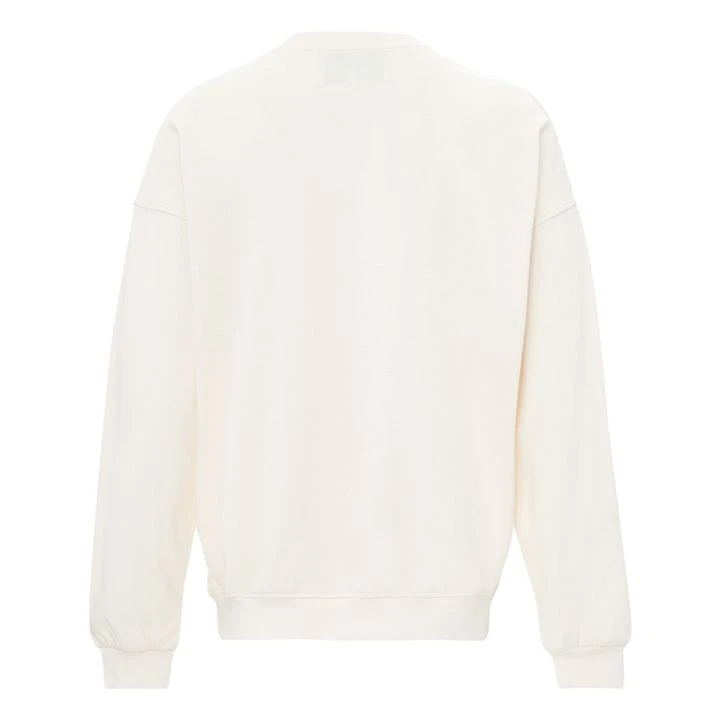 Oversize Bisou Sweatshirt - Women’s Collection | Ecru 4 Oversize Bisou Sweatshirt - Women’s Collection | Ecru - Image 2
