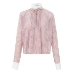 Wheel Striped Shirt | Orange