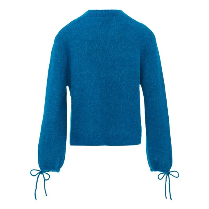 Stella Nova Ely Mohair And Wool Jumper | Petrol Blue 4 Stella Nova Ely Mohair And Wool Jumper | Petrol Blue - Image 2