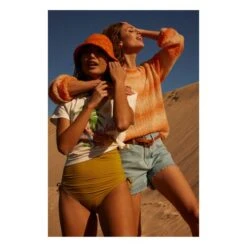 Mohair Openwork Sweater | Orange -A.P.C. Store unnamed file 1102