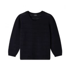 A.P.C. Pull Isae Soie Et Cupro | Navy Blue