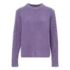 Spinach Wool Jumper | Purple