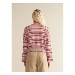 Bellerose Domca Sparkly Striped Sweater - Women's Collection | Pink -A.P.C. Store unnamed file 1145