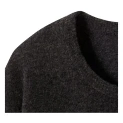American Vintage Razpark Crew Neck Wool Jumper | Dark Grey -A.P.C. Store unnamed file 1184