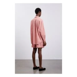 Edgar Organic Cotton Poplin Shirt | Rosewood -A.P.C. Store unnamed file 120