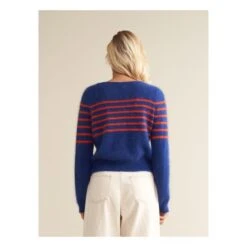 Bellerose Dattor Angora Sweater - Women's Collection | Navy Blue -A.P.C. Store unnamed file 1205