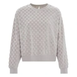 Boxy Terry Sweater | Grey