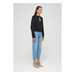 Organic Cotton Polo Neck Jumper | Black -A.P.C. Store unnamed file 1232