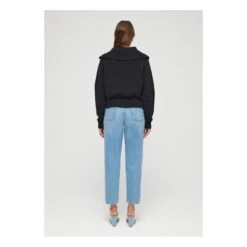 Organic Cotton Polo Neck Jumper | Black -A.P.C. Store unnamed file 1234