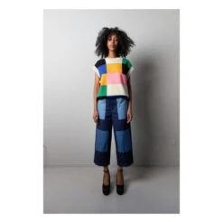 Stella Nova Alberte Sleeveless Sweater | Ecru