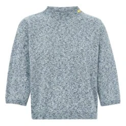 Bellerose Aever Organic Cotton Sweater - Women’s Collection | Heather Grey