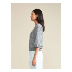 Bellerose Aever Organic Cotton Sweater - Women’s Collection | Heather Grey -A.P.C. Store unnamed file 1274
