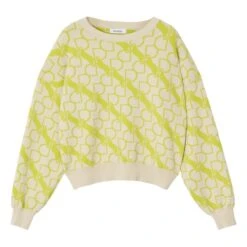 Rodebjer Fiore Sweater | Lemon Yellow