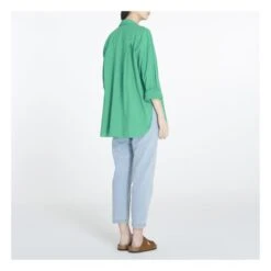 Sydney Cotton Poplin Shirt | Green -A.P.C. Store unnamed file 136