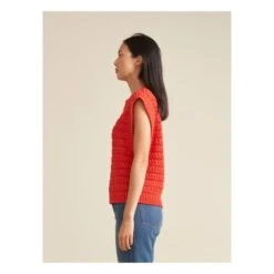 Bellerose Aiten Organic Cotton Sweater - Women’s Collection | Rouge Coquelicot -A.P.C. Store unnamed file 1420