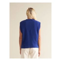 Bellerose Derho Sleeveless Sweater - Women's Collection | Blue -A.P.C. Store unnamed file 1431