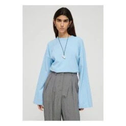 Classic Polo Extra Fine Merino Wool Jumper | Light Blue -A.P.C. Store unnamed file 1455