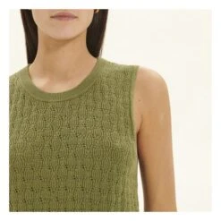 Pointelle Vest | Olive Green 13 Pointelle Vest | Olive Green -A.P.C. Store unnamed file 1462
