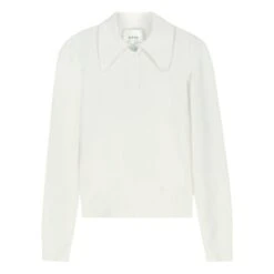 Classic Polo Extra Fine Merino Wool Jumper | Off White