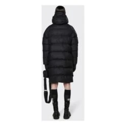 Rains Long Hooded Puffer Jacket | Black 9 Rains Long Hooded Puffer Jacket | Black -A.P.C. Store unnamed file 1522