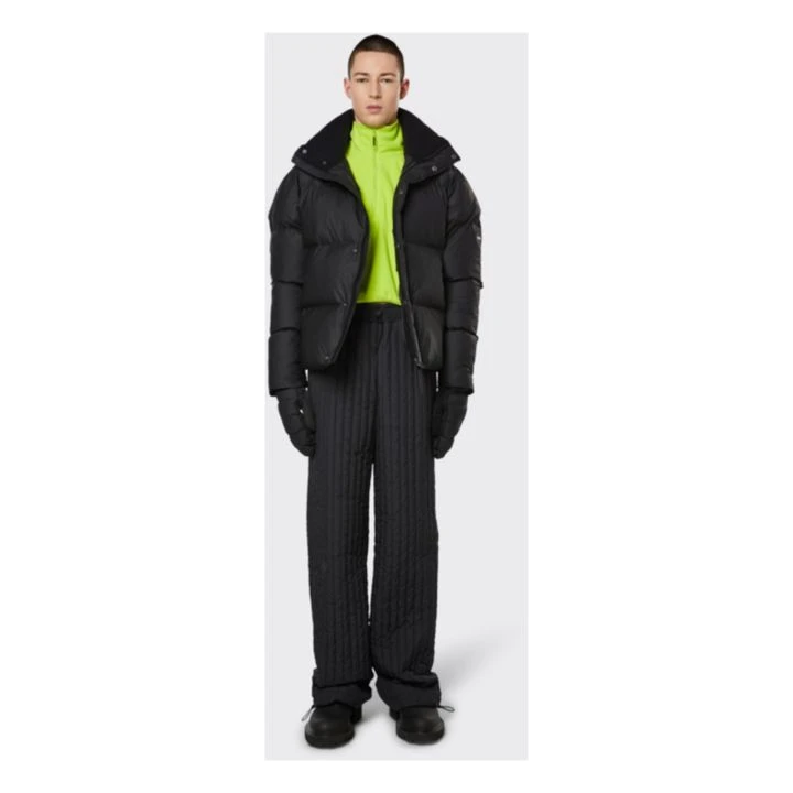 Rains Boxy Puffer Jacket | Black 4 Rains Boxy Puffer Jacket | Black - Image 2
