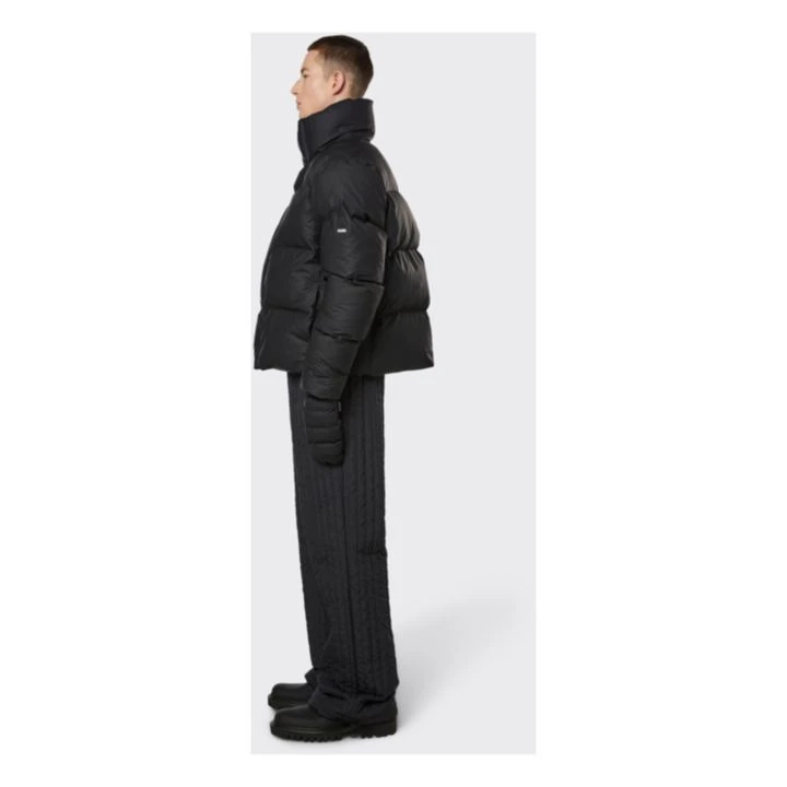 Rains Boxy Puffer Jacket | Black 5 Rains Boxy Puffer Jacket | Black - Image 3