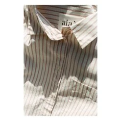 Lala Striped Organic Cotton Shirt | Rosewood 9 Lala Striped Organic Cotton Shirt | Rosewood -A.P.C. Store unnamed file 156