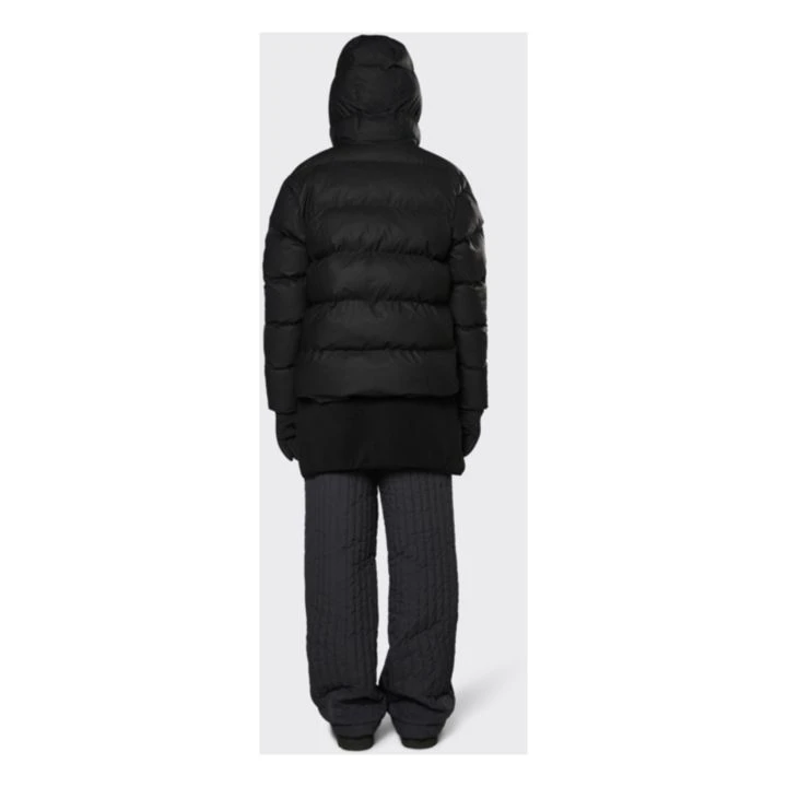 Rains Hooded Puffer Jacket | Black 6 Rains Hooded Puffer Jacket | Black - Image 4