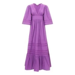 ANTIK BATIK Roda Maxi Dress | Purple