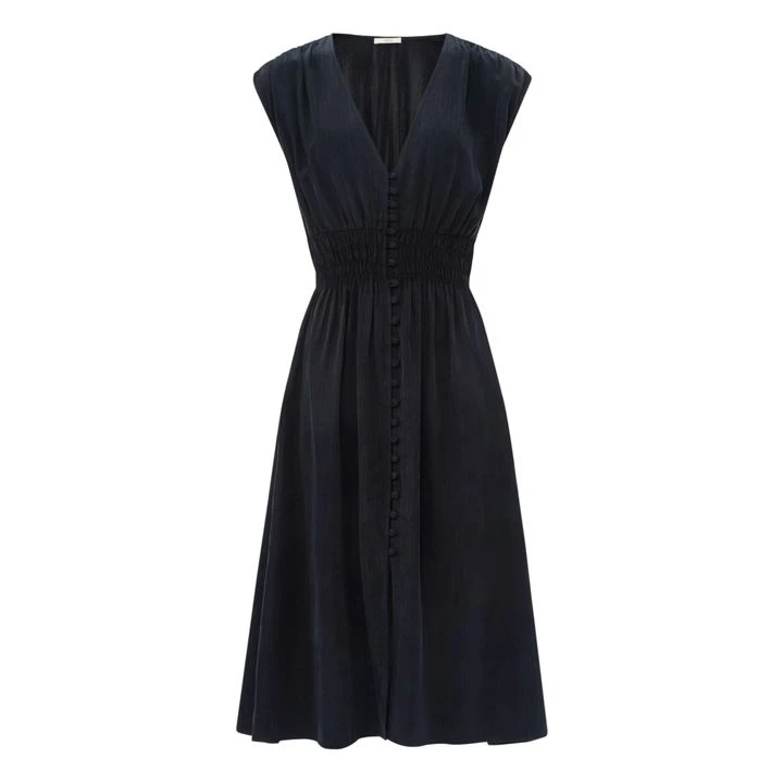 Galatée Cupro Dress | Dark Grey 3 Galatée Cupro Dress | Dark Grey