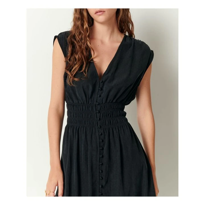 Galatée Cupro Dress | Dark Grey 6 Galatée Cupro Dress | Dark Grey - Image 4