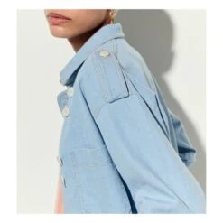 James Cotton And Linen Shirt | Light Blue 15 James Cotton And Linen Shirt | Light Blue -A.P.C. Store unnamed file 164