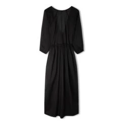 Organic Cotton Wrap Dress | Black -A.P.C. Store unnamed file 1662