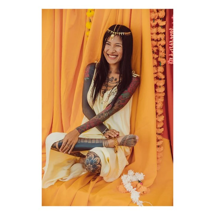 Louise Misha Aliciae Cupro Strapless Dress | Pale Yellow 7 Louise Misha Aliciae Cupro Strapless Dress | Pale Yellow - Image 5