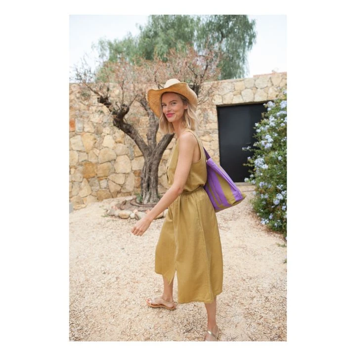 Marlot X Smallable Exclusive - Minette Silk Midi Skirt - Women’s Collection | Ochre 6 Marlot X Smallable Exclusive - Minette Silk Midi Skirt - Women’s Collection | Ochre - Image 4