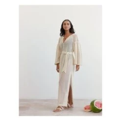 Citrine Maxi Dress | Natural -A.P.C. Store unnamed file 1729