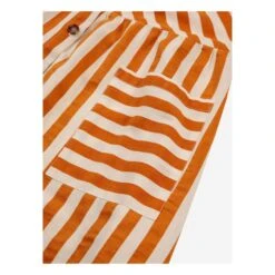 Bobo Choses Linen And Cotton Striped Strappy Dress | Orange 17 Bobo Choses Linen And Cotton Striped Strappy Dress | Orange -A.P.C. Store unnamed file 1743