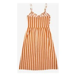Bobo Choses Linen And Cotton Striped Strappy Dress | Orange 19 Bobo Choses Linen And Cotton Striped Strappy Dress | Orange -A.P.C. Store unnamed file 1745