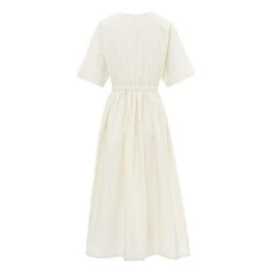 New Pleated Dress | White -A.P.C. Store unnamed file 1750
