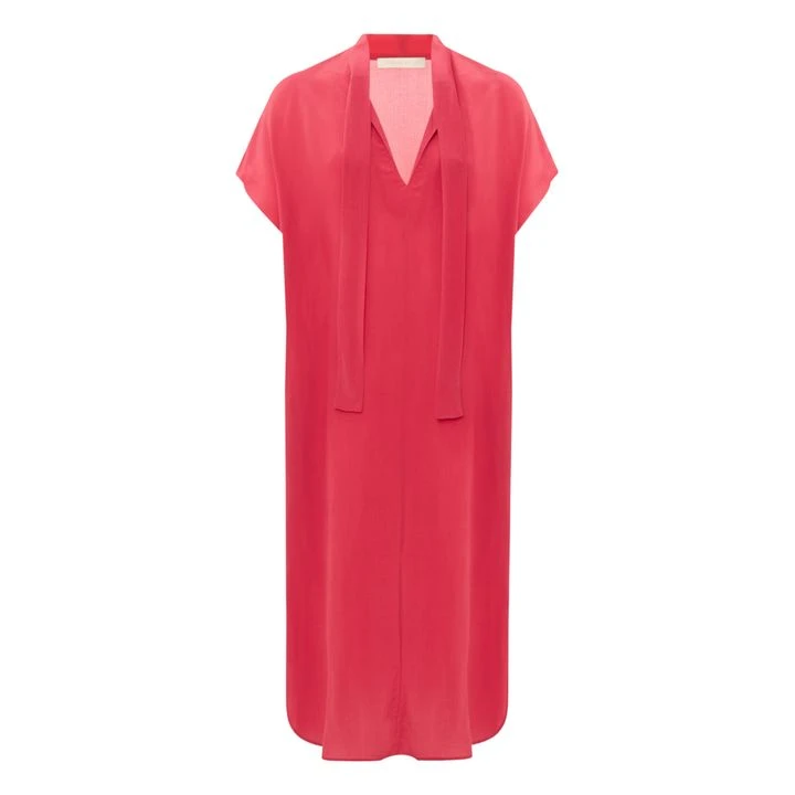 Vanessa Bruno Amarilla Silk Dress | Fuchsia 5 Vanessa Bruno Amarilla Silk Dress | Fuchsia - Image 3