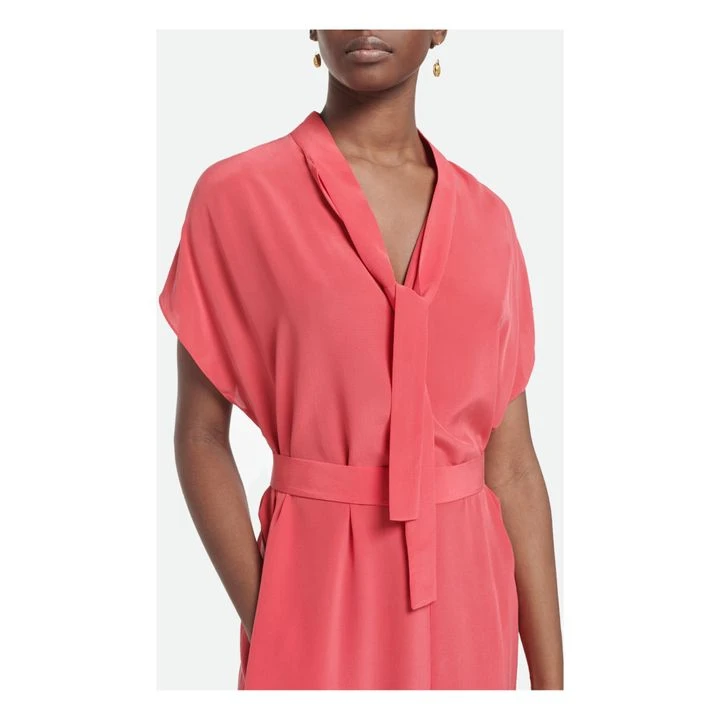 Vanessa Bruno Amarilla Silk Dress | Fuchsia 6 Vanessa Bruno Amarilla Silk Dress | Fuchsia - Image 4